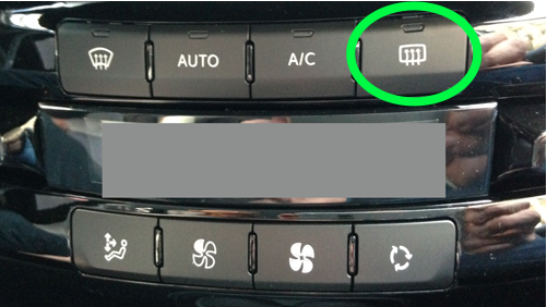 bouton désembuage bouton désembuage